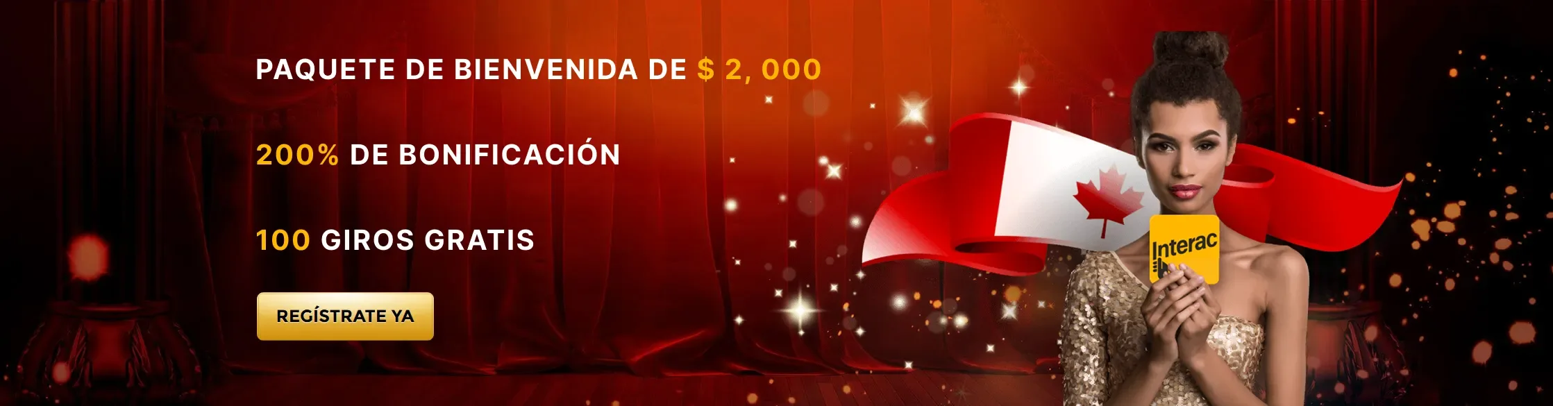 Bono del 200 % y 100 giros gratis en Win Unique Casino Canadá