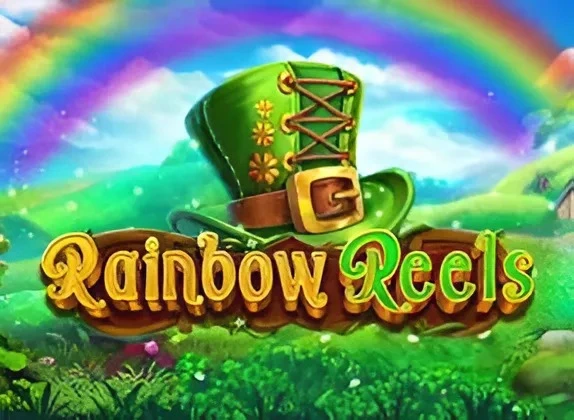Rainbow Reels slot with colorful fantasy design