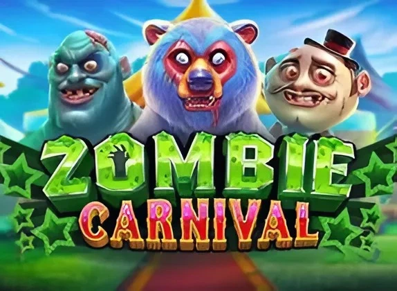 Zombie Carnival slot with spooky and fun characters